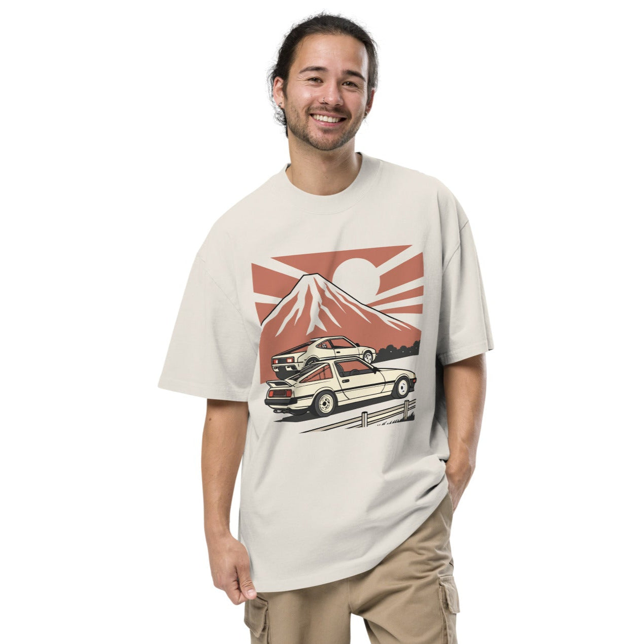 JDM Legend - Mount Fuji Oversized T-Shirt